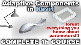 Adaptive Component Families in Revit COMPLETE 1h COURSE