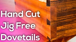 Hand Cut Dovetails Made Easy | Hand Tool Woodworking for Beginners