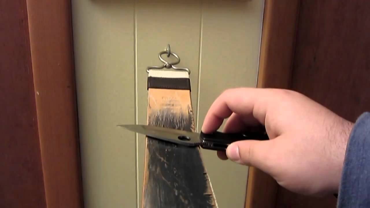 How to Use a Leather Strop