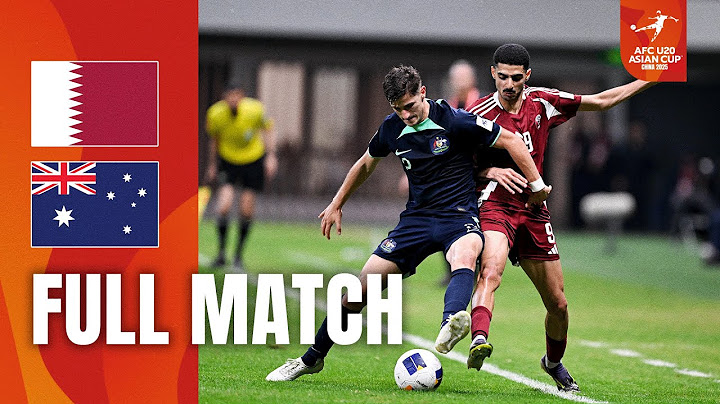 Qatar vs. Australia | Full Match | AFC U20 Asian Cup™ China 2025