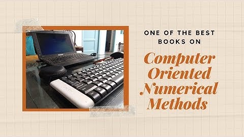 Computer oriented numerical methods pdf free download
