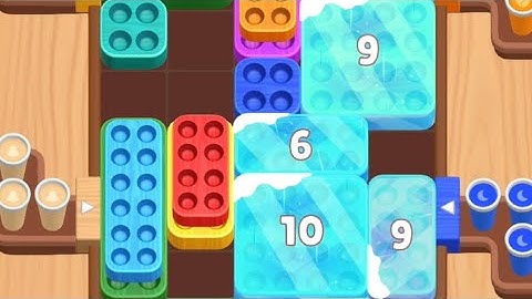 Coffee Match Block Puzzle Level 35 36 37 Game Walkthrough Solution