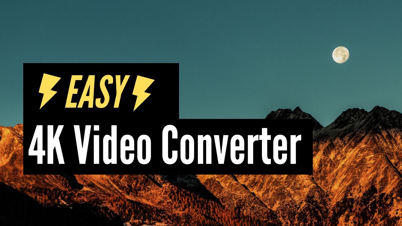  New Update How to Convert 4K Videos to 1080P/720P on Mac | Best Video Converter for Mac