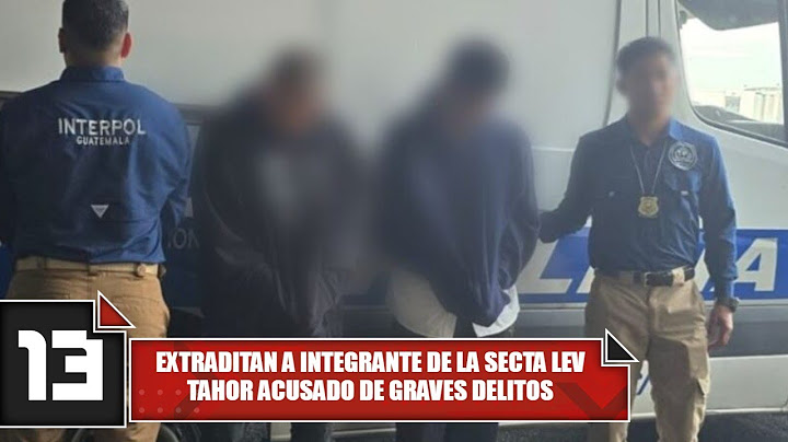 Extraditan a integrante de la secta Lev Tahor acusado de graves delitos