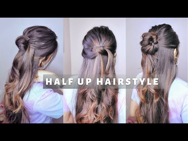 2 Open hairstyle for wedding | Open hairstyle for girls | Hairstyle for  wedding - YouTube