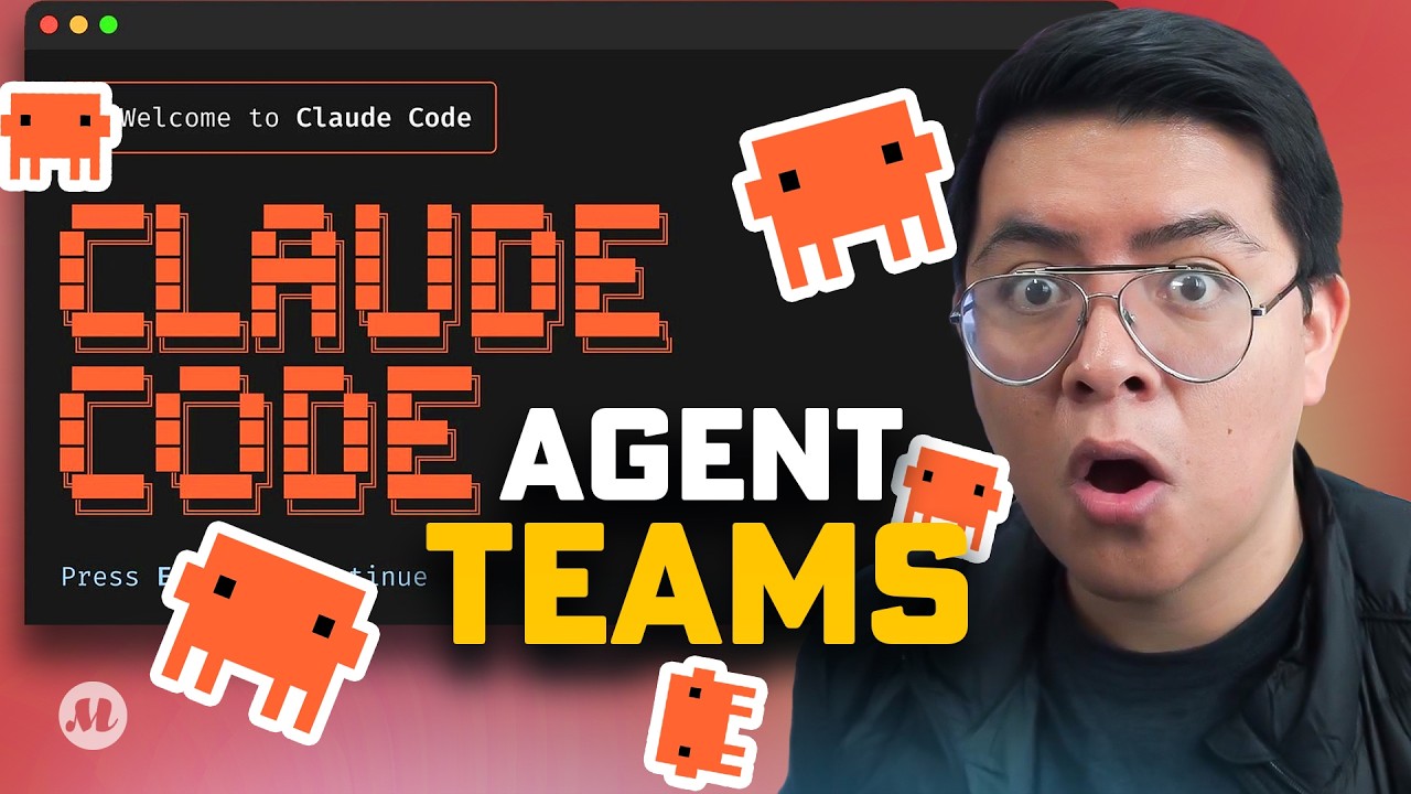 Cómo usar AGENT TEAMS (Equipo de agentes) en CLAUDE CODE - YouTube
