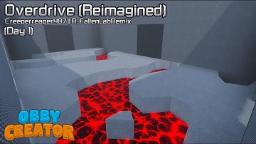 Roblox | Obby Creator - Overdrive (Reimagined) [Day 1]