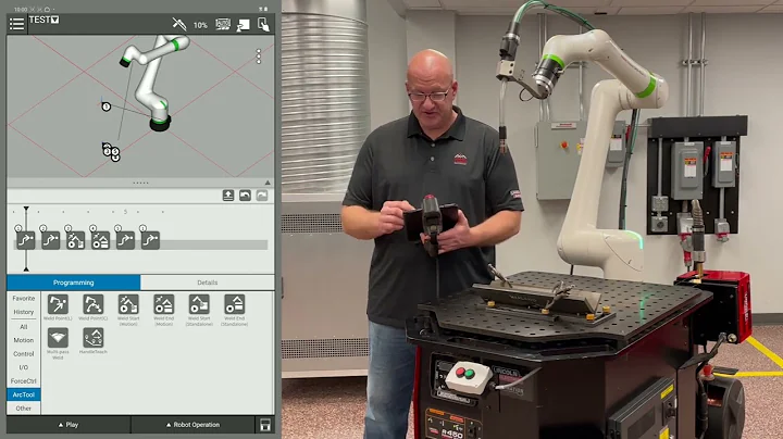 Using the Editor Screen - Lincoln Electric Cobot Training Video