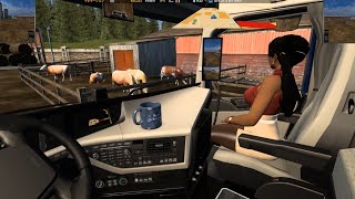 「Euro Truck Simulator 2」＃８ポーランドのクラクフから　リトアニアのカウナスまで（行ってないところを回ってる）