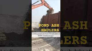 Life of a pond ash truck driver! Loading point vlog..