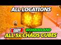 How to EASILY Find and Collect ALL CHAOS CUBES in WONKEELAND - Fortnite