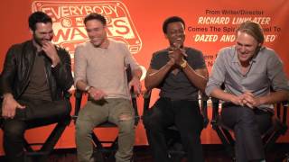 Everybody Wants Some: Tyler Hoechlin, Ryan Guzman, J. Quinton Johnson, Wyatt Russell Interview