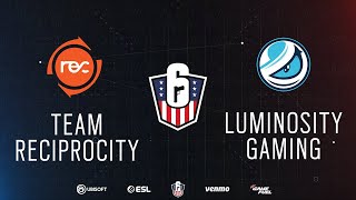 Team Reciprocity vs. Luminosity Gaming - Rainbow Six US Nationals 2019 - Las Vegas, NV | Day 1