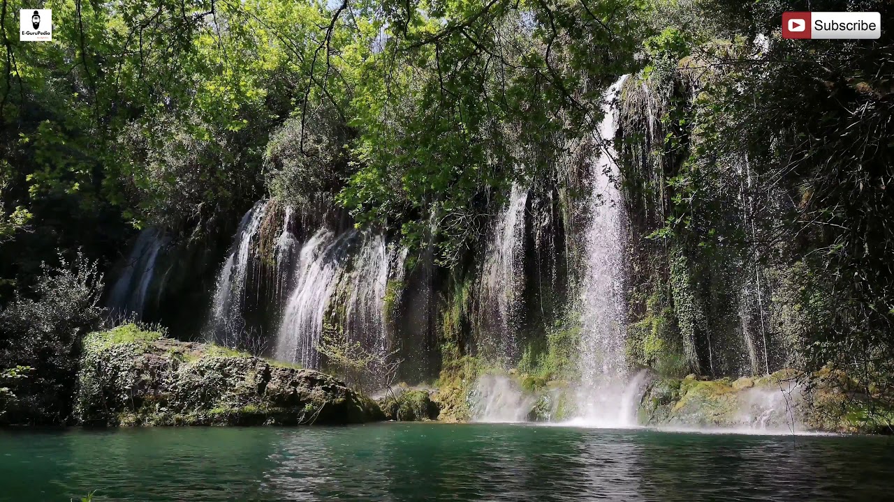 OM MANTRA POWERFULL MEDITATION @ 285 Hz WITH SOUND OF BIRDS, RIVER, WATERFALL | STRESS RELIEF | 2020