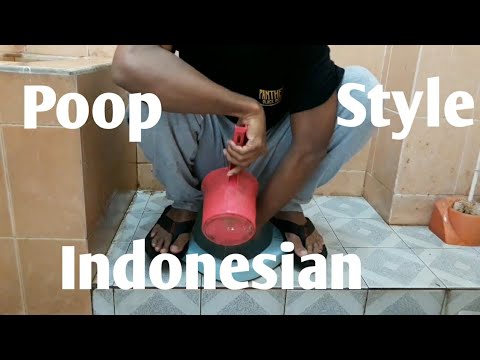 How to Poop Indonesian Way