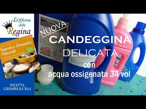 Nuova candeggina delicata - Con acqua ossigenata 34 volumi