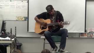 My Love Remains, Ayron Jones, Classroom visit, 2015