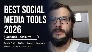 Best Social Media Management Tools 2026 (SchedPilot vs Buffer vs Later vs Hootsuite)
