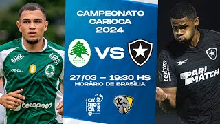 Thumbnail for BOAVISTA X BOTAFOGO | CAMPEONATO CARIOCA | FINAL TAÇA RIO | AO VIVO E COM IMAGENS