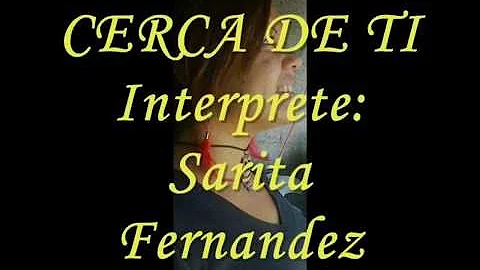 cerca de ti-sarita fernandez cover