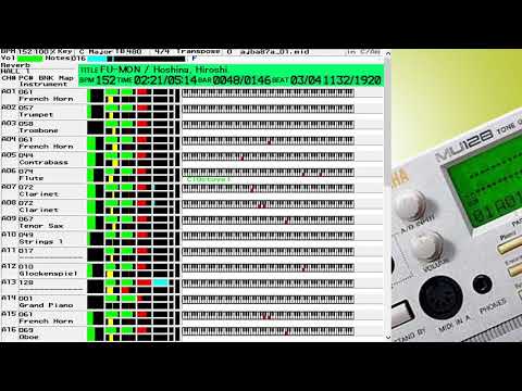1987年度Ａ：風紋  [MIDIで全日本吹奏楽コンクール課題曲] (修正版1)