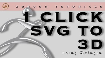 ZB_02 | Turn SVG vectors into 3D model with 1 click with timestamps in the description.