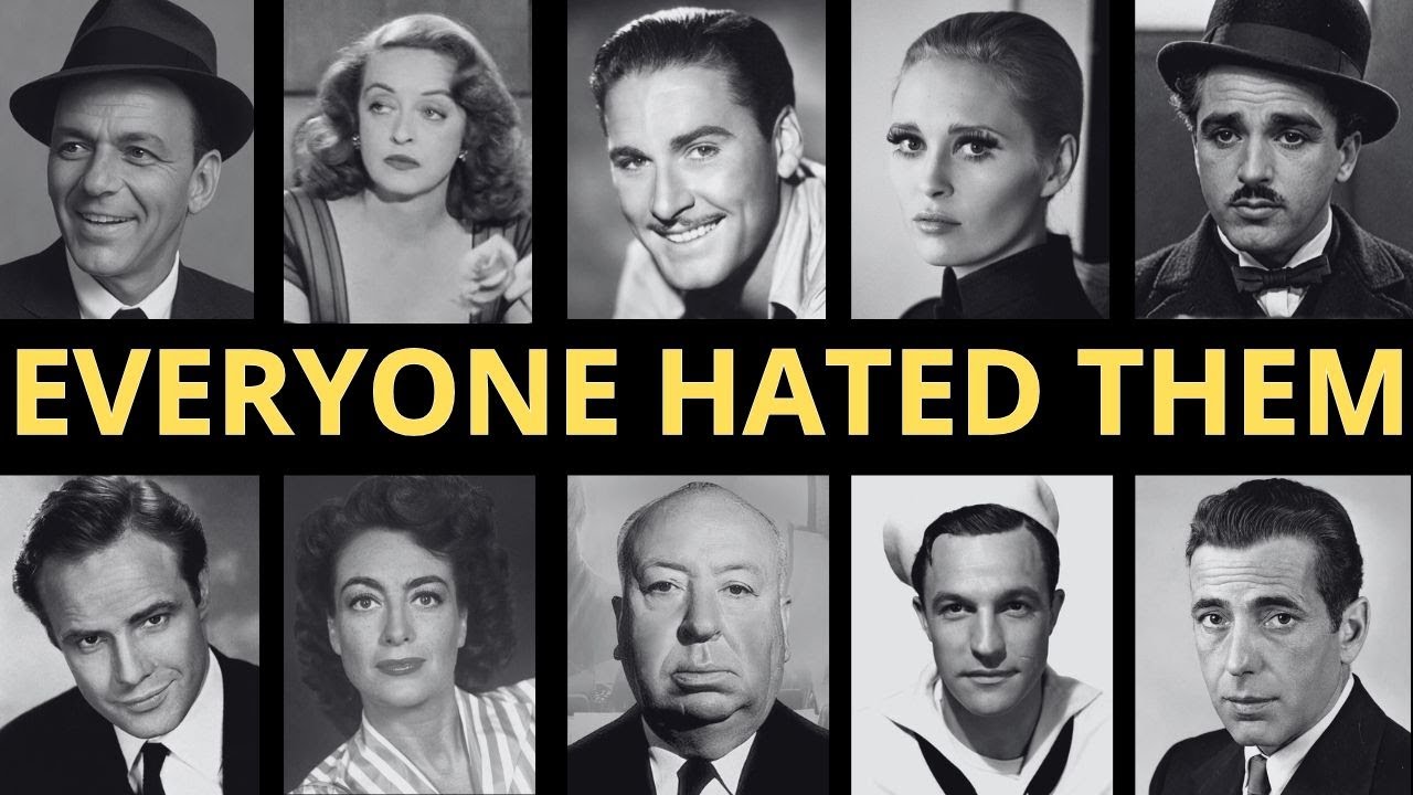 THEY THOUGHT THEY WERE GODS: 10 Most Arrogant & Cruel Actors of Classic ...