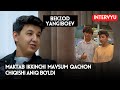 Asal Abdullaeva Maktab serialida yana chiqadimi? | Yangi qahramon haqida | BEKZOD YANGIBOEV INTERVYU