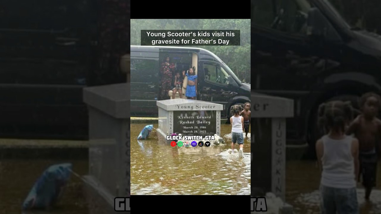 Young Scooter’s kids visit his gravesite for Father’s Day #shorts adlı videoyu YouTube'da izle Young Scooter’s kids visit his gravesite for Father’s Day #shorts adlı videoyu YouTube'da izle
