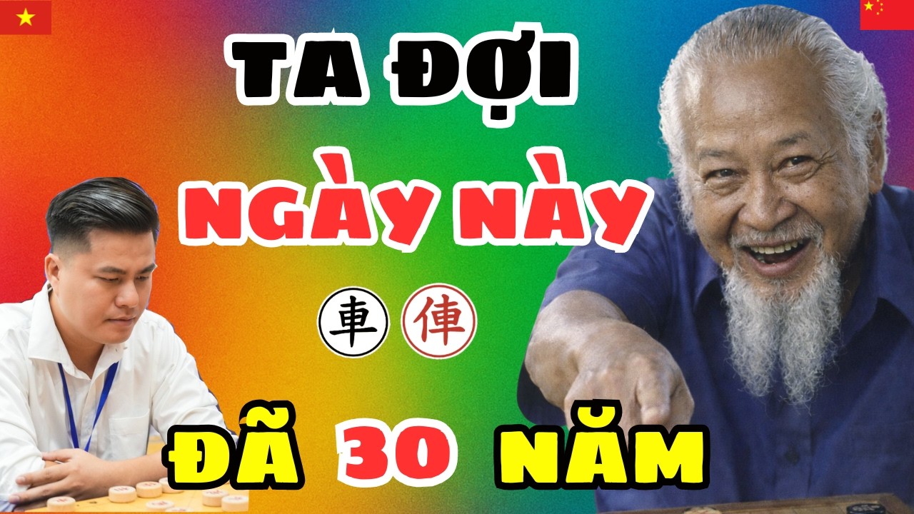 [cờ tướng] Lão quái ăn được xe vuốt râu tự tin 