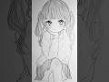 ツインテールは20歳まで♥#イラスト #shorts #アナログ #illustration