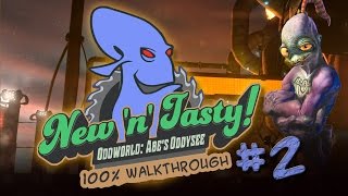 Oddworld: New 'n' Tasty 100% Walkthrough Cap.2 │ Recinto del bestiame