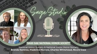 The Core of National Honor Society and National Junior Honor Society Programs at Sage Oak