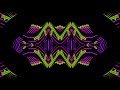 Tribal neon abstract aztec