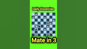 Ultimate Test: Can You Find Mate in 2 for Black? #chess #chesslover #foryou 🌼🌼🌹🌹