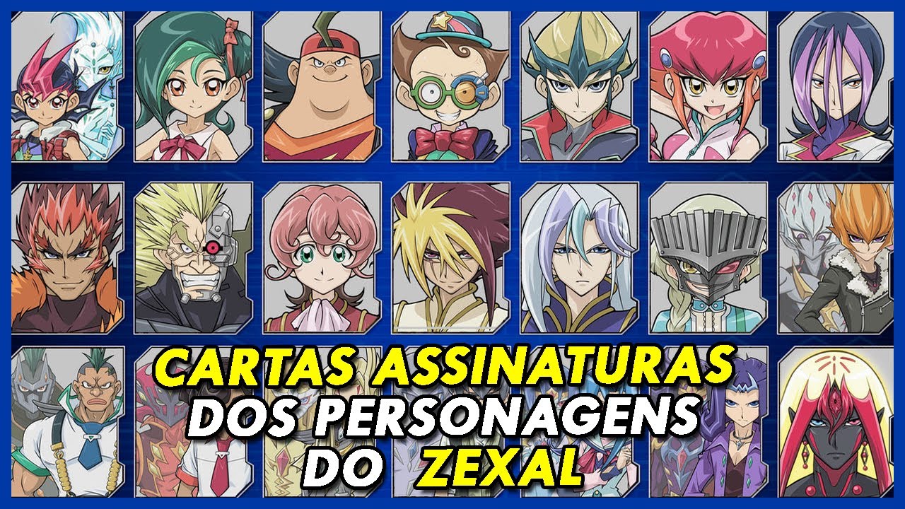 Personagens de YuGiOh GX, mas eles tem nomes brasileiros : r/HUEstation