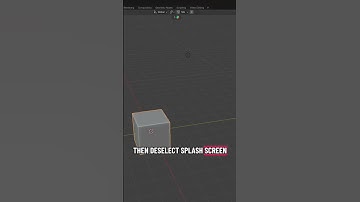 How to Remove Annoying Splash Screen in Blender!