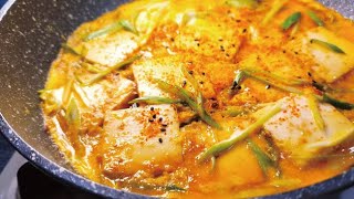 Boiled food (stewed tofu with eggs) | Transcription of cooking researcher Ryuji&#39;s buzz recipe