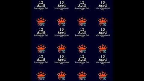 International Jat divas//jaat day status 13 April//STATUS KING
