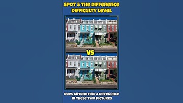 🔥🔥🔥👀 Spot 5 the difference difficulty level
