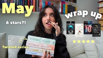 The 16 books I read in May 📖🖤 | May reading wrap up