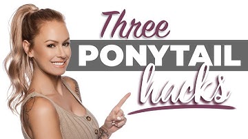 Ponytail Hacks | Hidden Crown Hair
