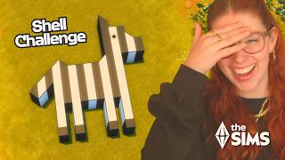 🦓 I made a shell challenge in The Sims for Charity!