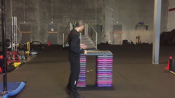 PARE/POPAT Training - simulating the vault with a step and risers