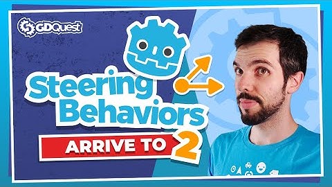 Intro to Steering Behaviors in Godot part 2: Arrive To AI (tutorial)