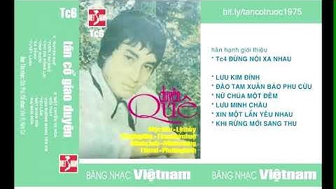 Tuyết lạnh  Minh Cảnh & Lệ Thủy  Tân cổ giao duyên trước 1975