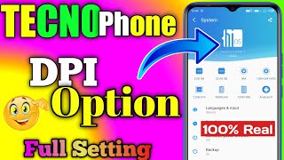 Tecno Phone DPI Option On #FreeFire | How To On DPI Option In Tecno Phone screenshot 3