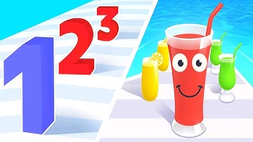 Number Master Vs Juice Run - Max Levels New Update Gameplay