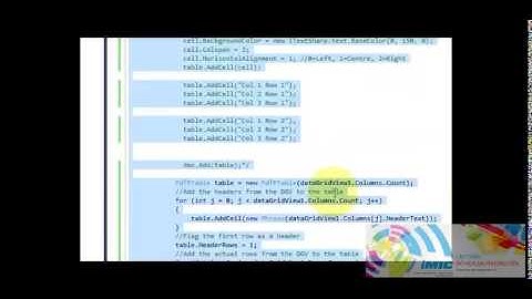 Csharp Tutorial 48  iTextSharp   How to automatically open ITextSharp PDF after creating file
