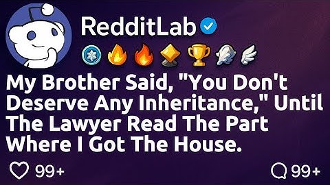 [FULL STORY] My brother said, "You don